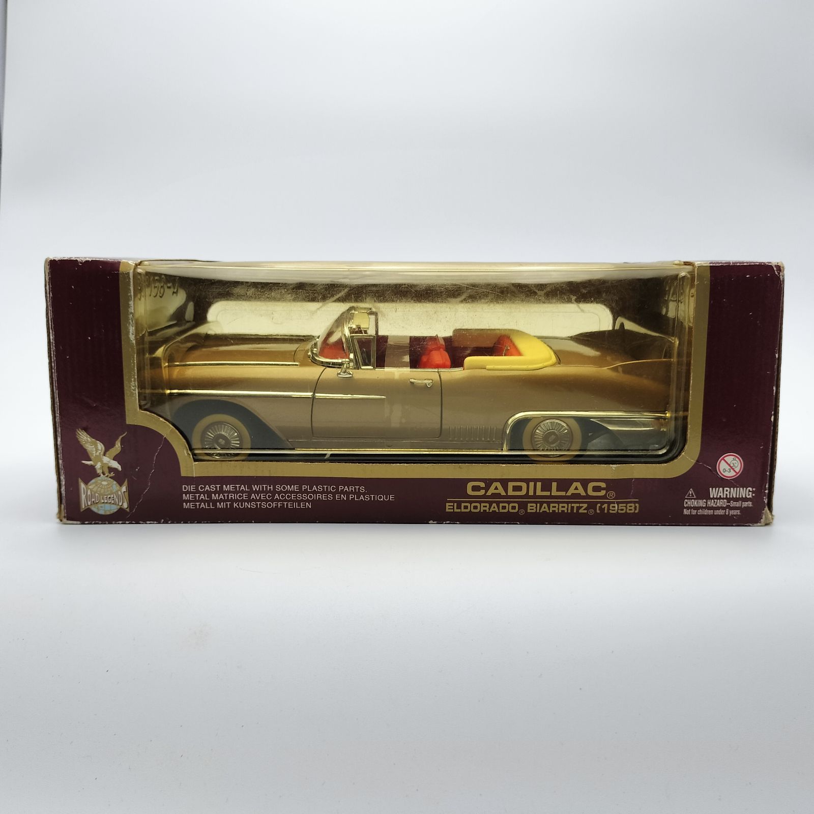 Road Legends】1958 キャデラック エルドラド ビアリッツ 1/18 ダイ