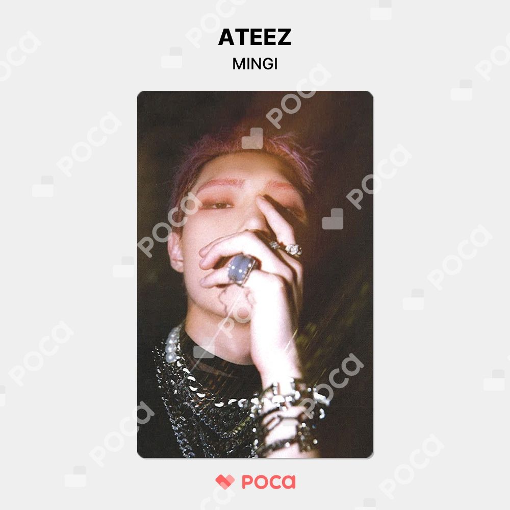 ATEEZ ミンギ トレカ THE WORLD EP.2 : OUTLAW PLATFORM VER