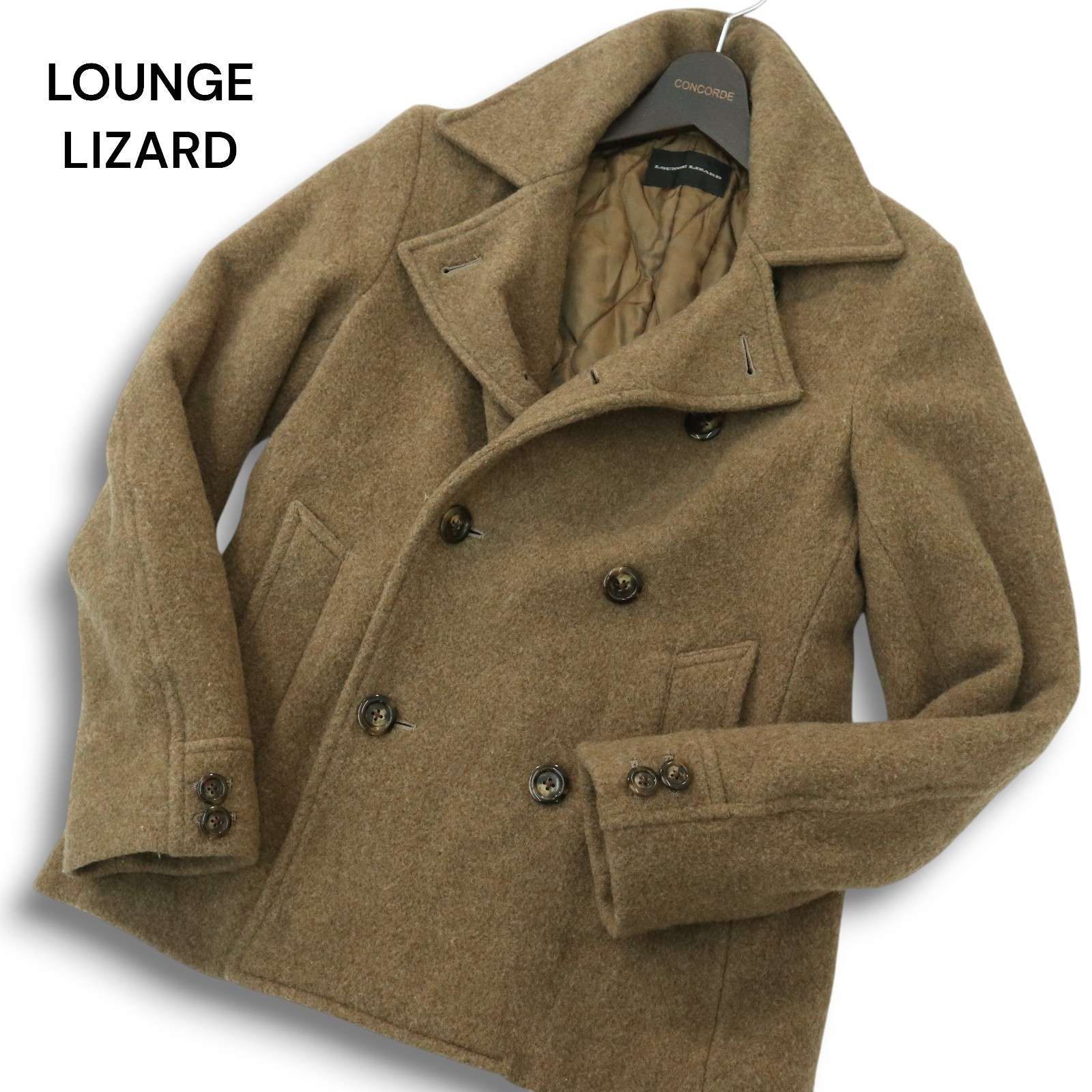 LOUNGE LIZARD ラウンジリザード 秋冬☆ ウール混 モックネック 長袖