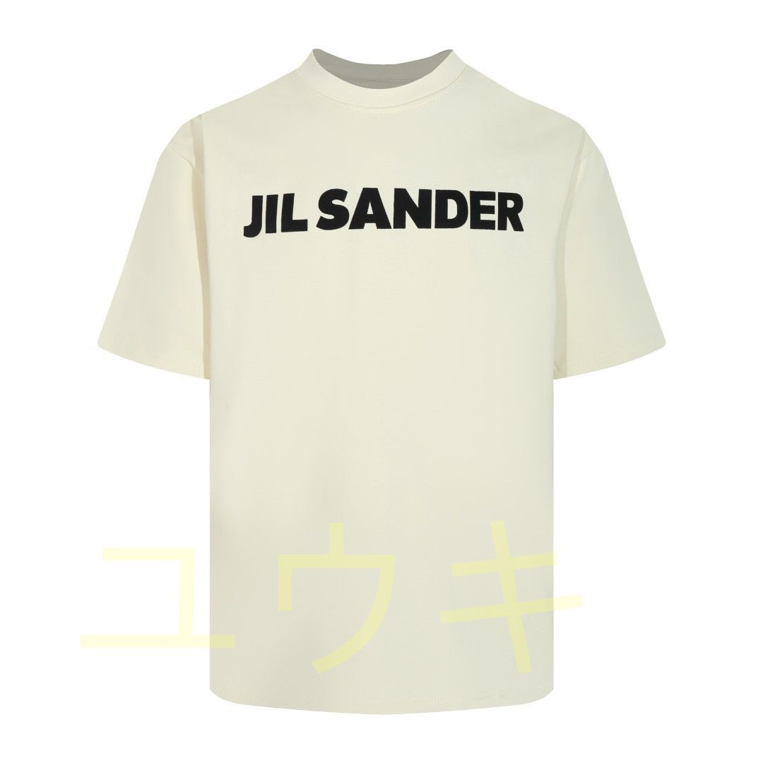 新品 JIL SANDER ジルサンダー ロゴ プリント Tシャツ 半袖シャツ#j2