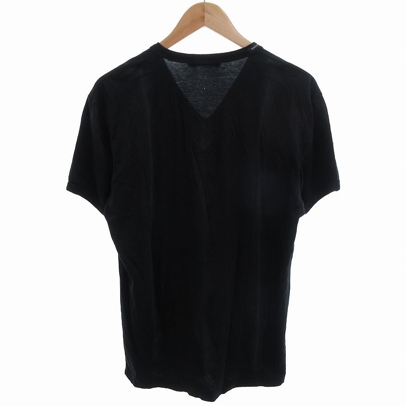 DOLCE & GABBANA 黒 Vネック tシャツ ドルチェ&ガッバーナ Dolce & Gabbana Vネック Tシャツ 通販 - FARFETCH
