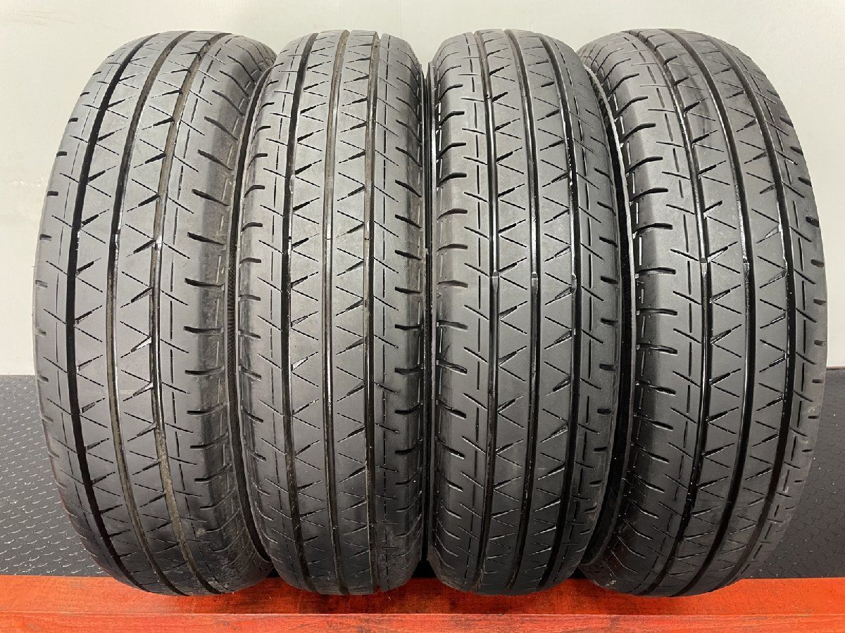 YOKOHAMA BluEarth-Van RY55 165 80R13 90 88N LT 13インチ 夏タイヤ 4本 20年製 バリ溝 プロボックス サクシード等 STO009