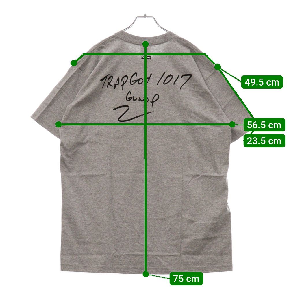 Supreme Gucci Mane Tee Grey シュプリーム グッチメイン 半袖 Supreme Gucci Mane Tee Grey Men's - FW16 - US