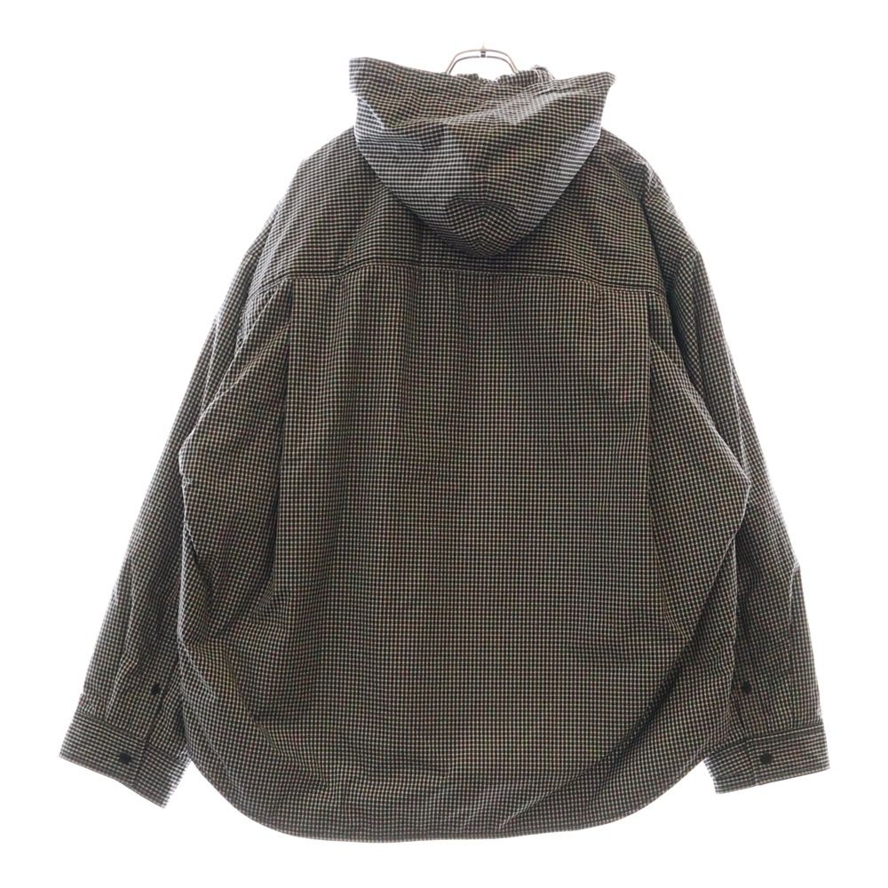 BALENCIAGA (バレンシアガ) 23SS チェックデザイン フード付 オーバー