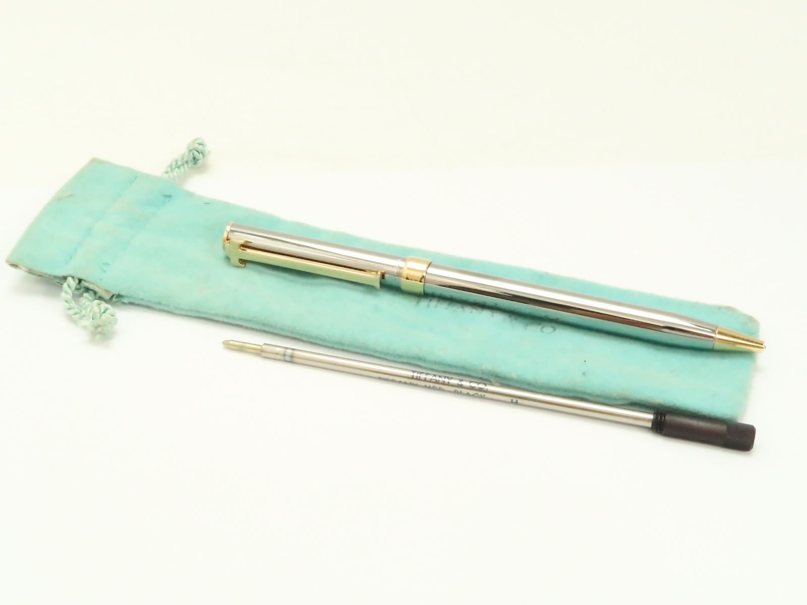 ティファニー Tボールペン 小売業者 USA製 TIFFANY Co 18705403