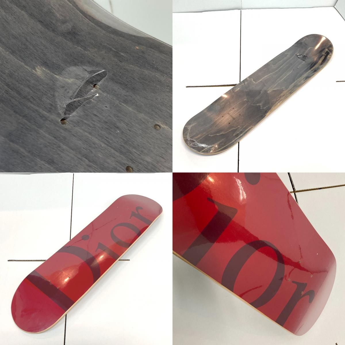 ディオール DIOR SKATEBOARD DECK 3 スケートボード デッキ - メルカリ 