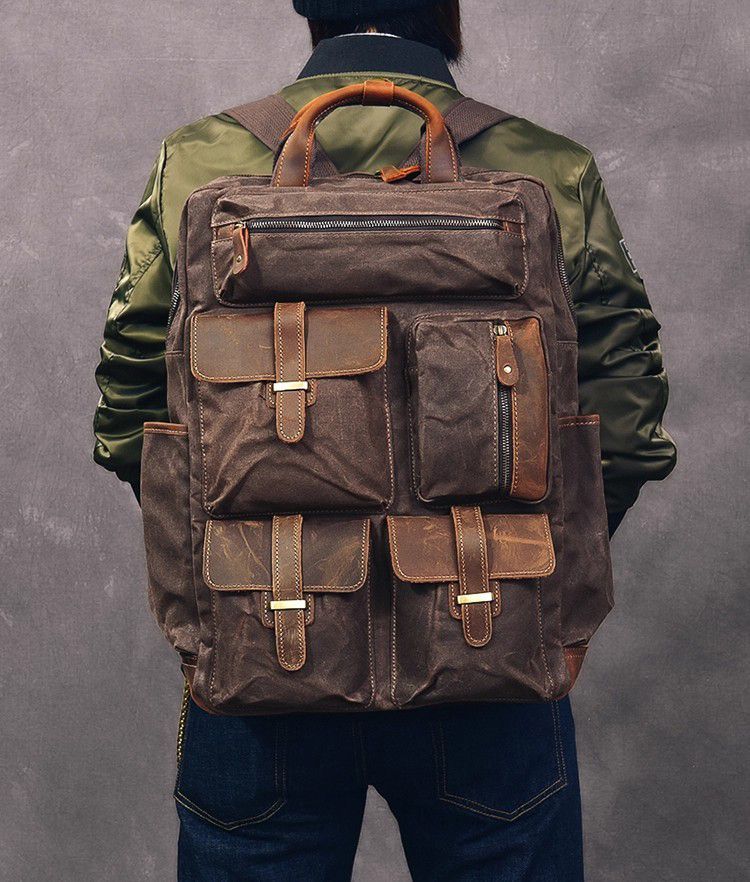 オイルワックスキャンバス