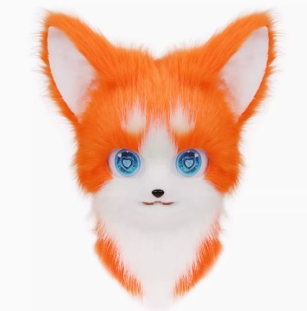 着ぐるみヘッド 犬 Hタイプ 全頭ヘッド ケモノ マスク ファースーツ ぬいぐるみ コスプレ コスチューム