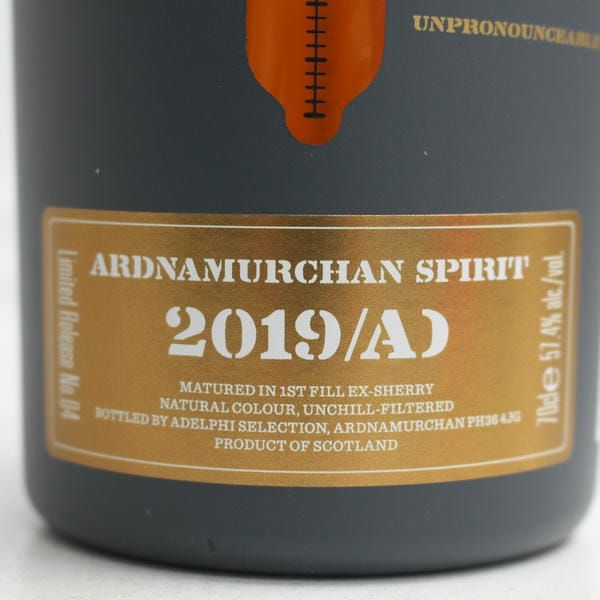 ARDNAMURCHANSPIRIT アードナムルッカンスピリット2019/AD アードナムルッカン スピリット リリース2019 57.4% | B.BREEZE