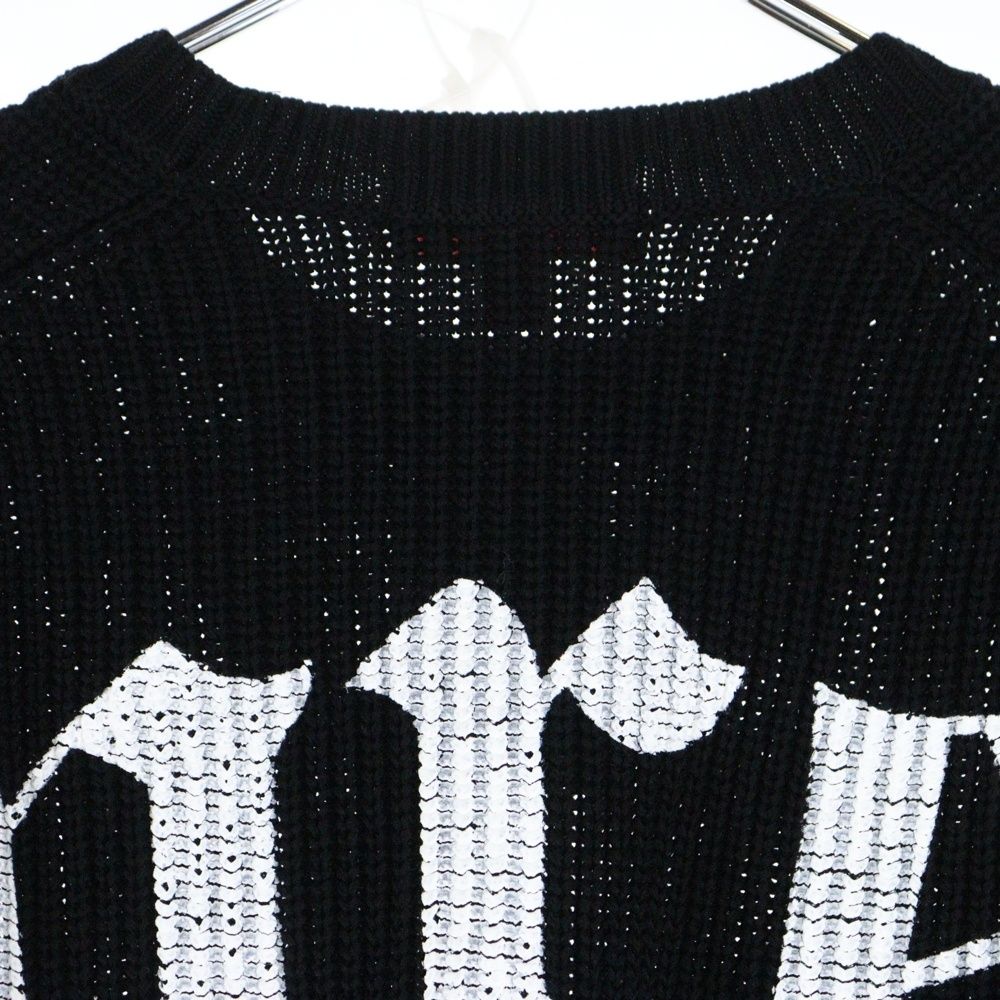 SUPREME (シュプリーム) 25SS Old English Printed Sweater Black