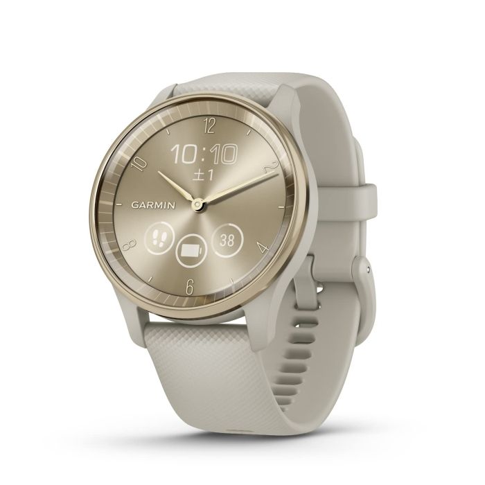 2営業日で発送 GARMIN ガーミン GARMIN ガーミン vivomove Trend French Gray Cream G 日本