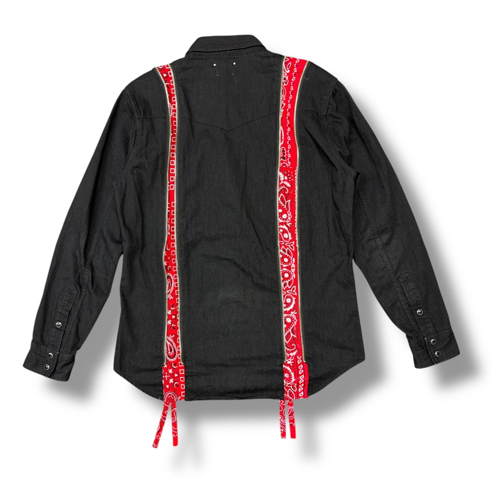 MINEDENIM × OLDPARK 21SS Bandana Zip Denim SH バンダナジップデニム 