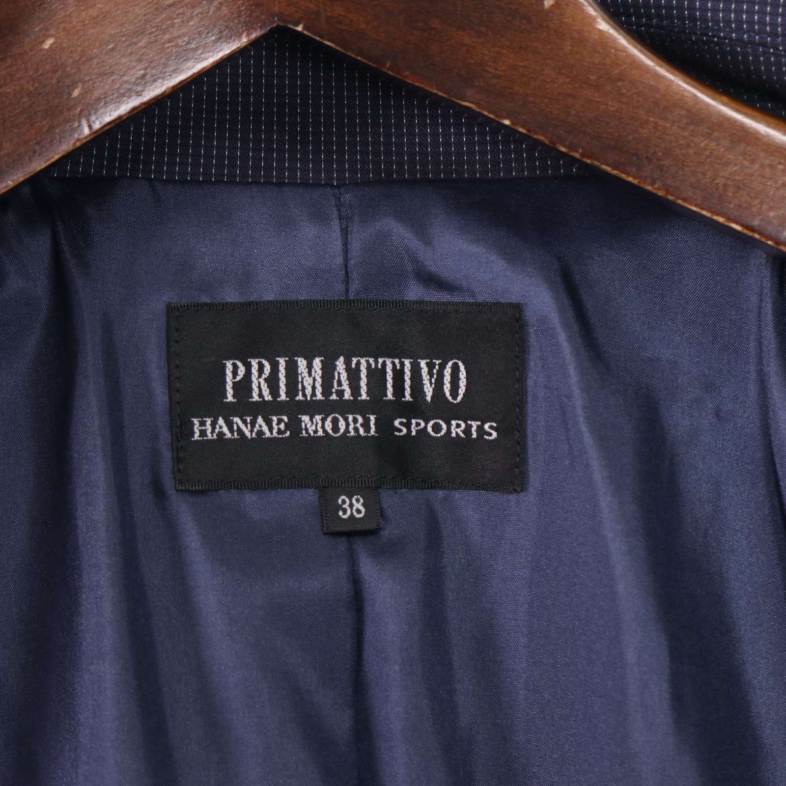 新品】 PRIMATTIVO HANAE MORI SPORTS ハナエモリ 通年 ストライプ 