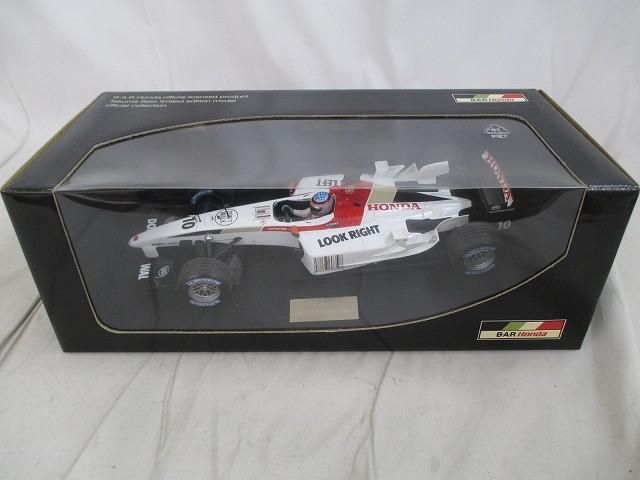 中古品 ミニカー Paul's Model Art 1/18 BARホンダ 佐藤琢磨