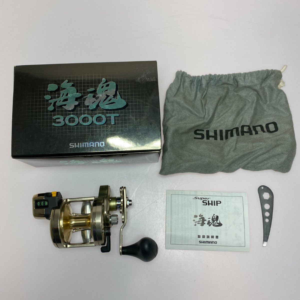 SHIMANO シマノ 98海魂3000T 5RC053000 両軸リール 石鯛 013705 - メルカリ