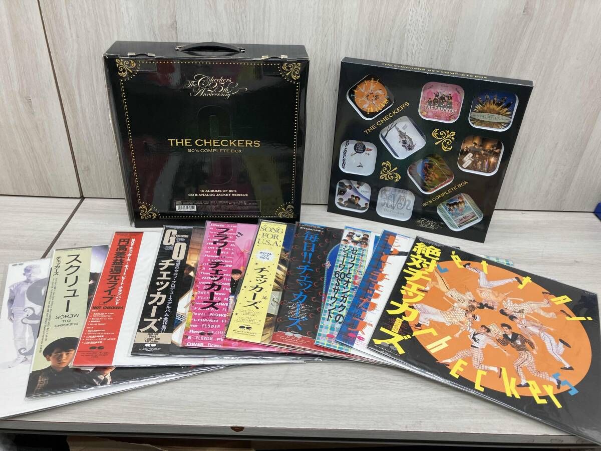 ジャンク チェッカｰズ CD THE CHECKERS 80 s COMPLETE BOX
