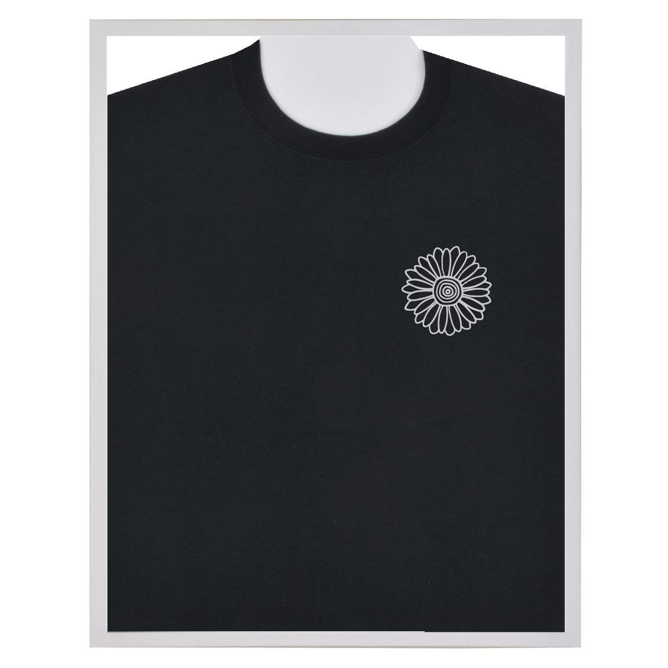 Tシャツフレーム 大額 Daigaku 白 アクリル NT004