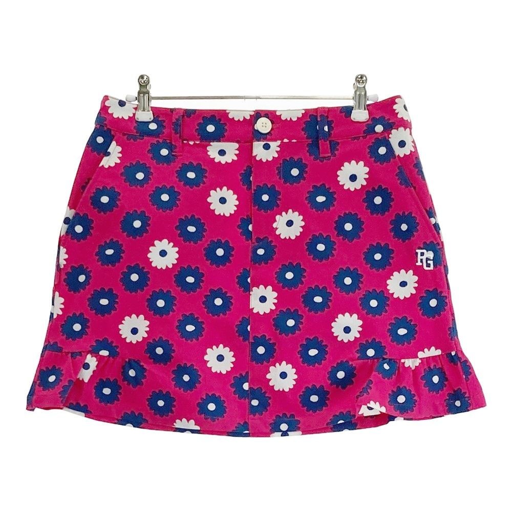 サイズ 1 PEARLY GATES パーリーゲイツ スカート 花柄 ピンク系 241003000352 ゴルフウェア レディース ストスト