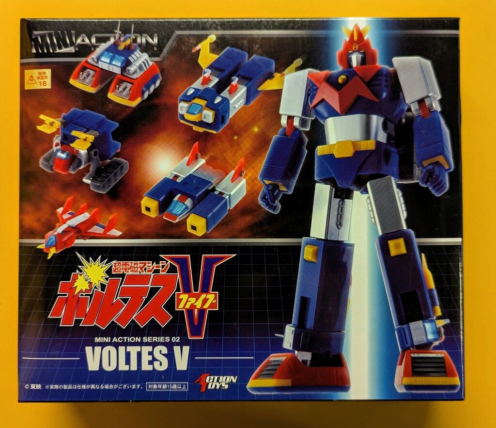 Action Toys ミニアクションフィギュア 超電磁マシーン ボルテスV