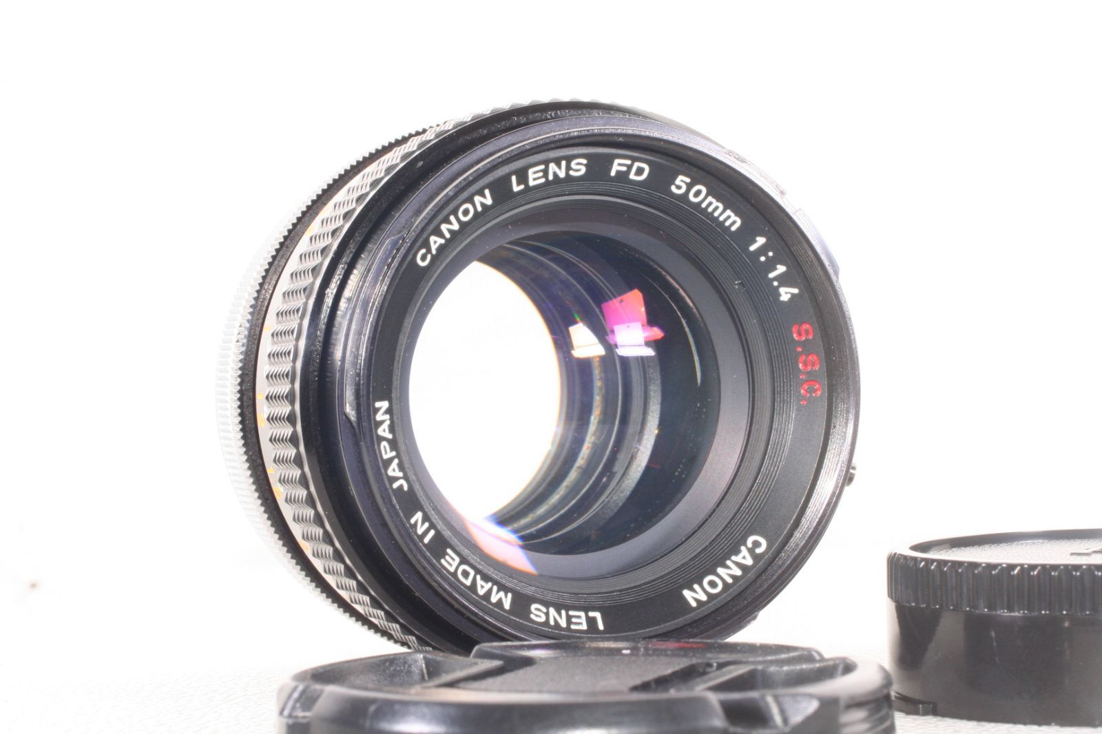 並品 整備済】CANON FTb QL FD 50mm F1.8 メーターOK-