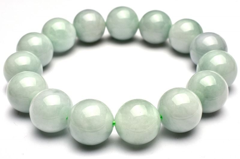 き*う様 天然ミャンマー産本翡翠ブレスレット 16cm 天然ミャンマー産本翡翠ブレスレット 16cm 『ソーティング付き』本翡翠