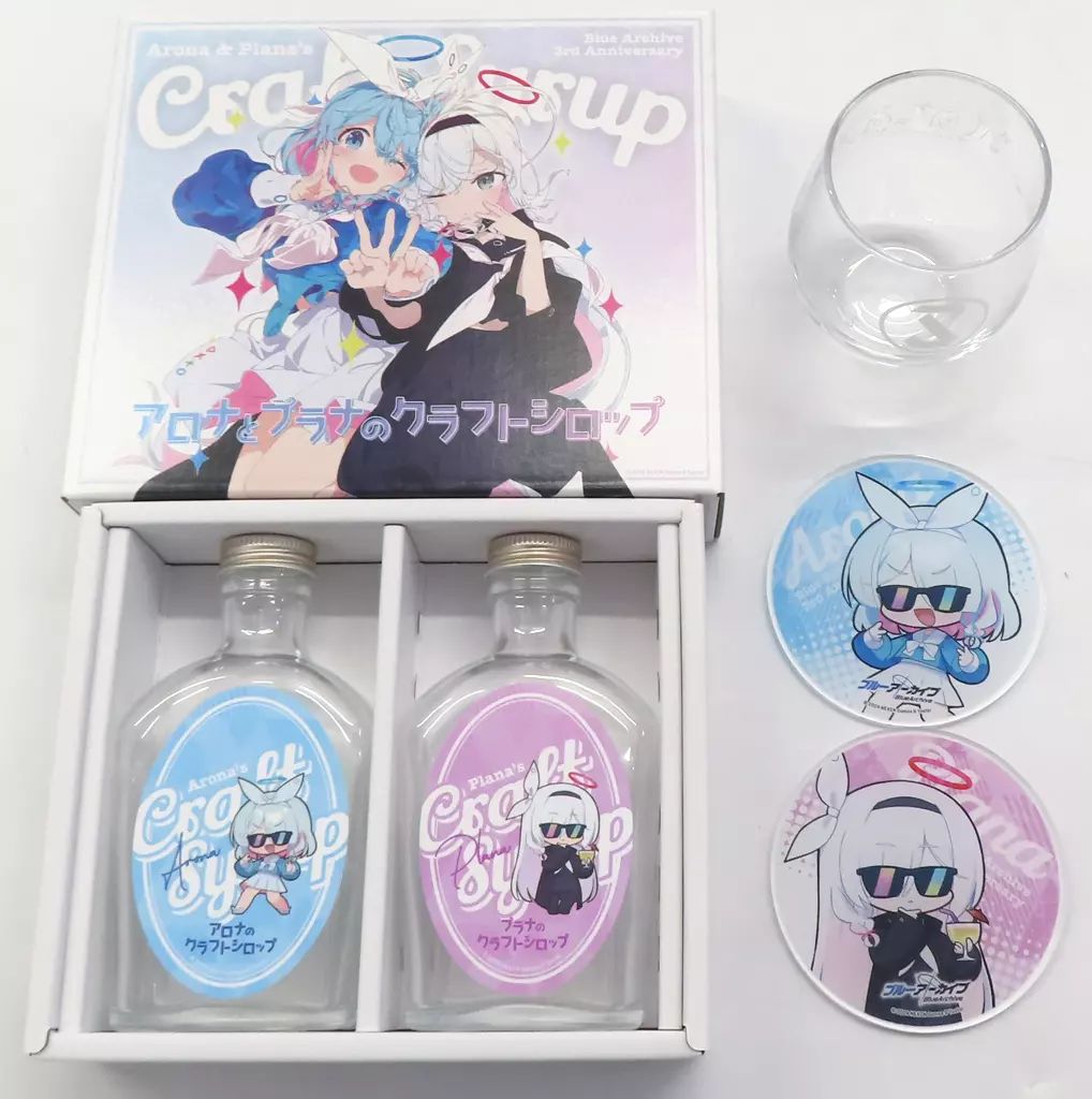 未開封品ブルーアーカイブ　アロナとプラナのクラフトシロップセット ブルーアーカイブ アロナとプラナのクラフトシロップ - メルカリ