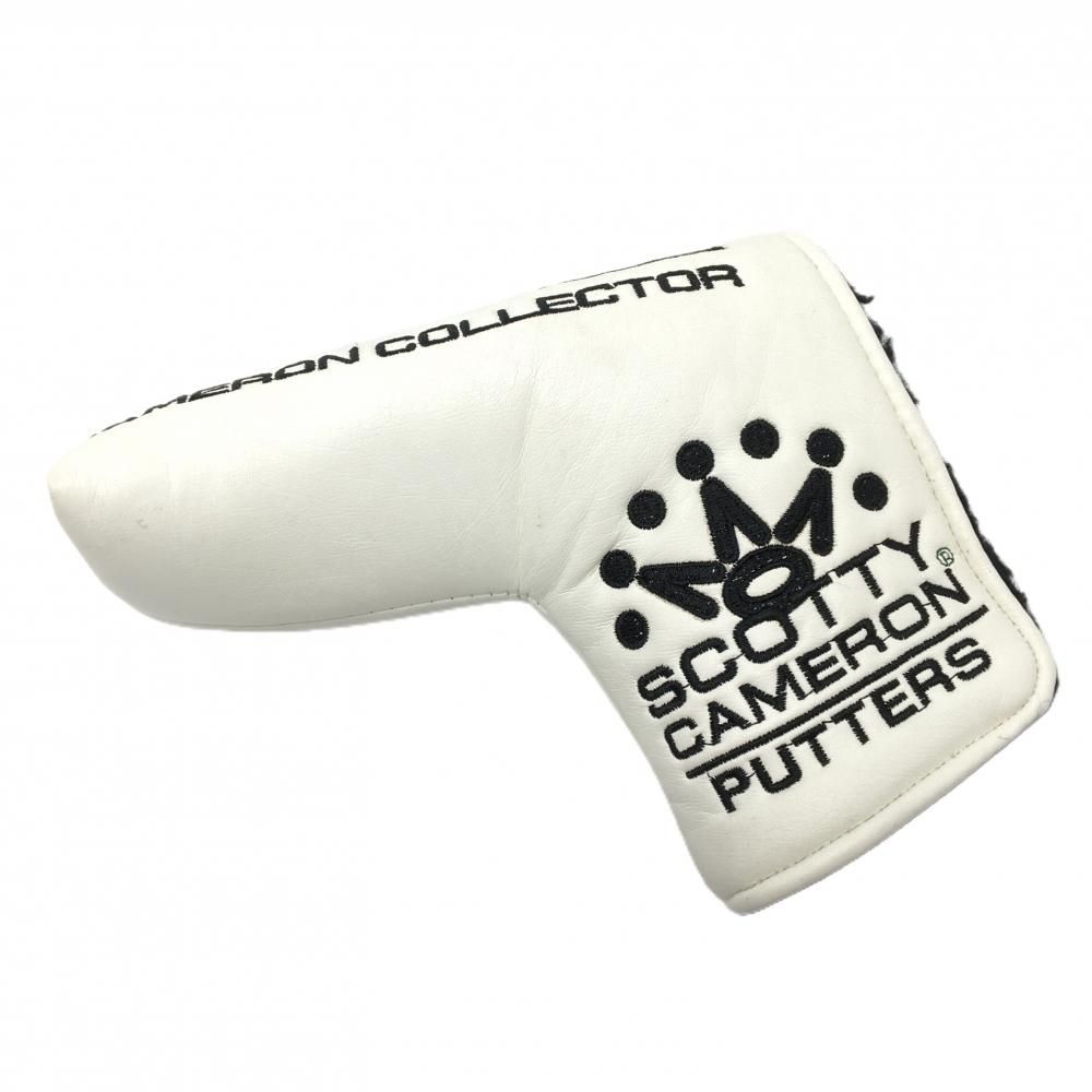 スコッティキャメロン パターカバー 白×マルチ THE INTERNATIONAL CAMERON COLLECTORゴルフ Scotty Cameron