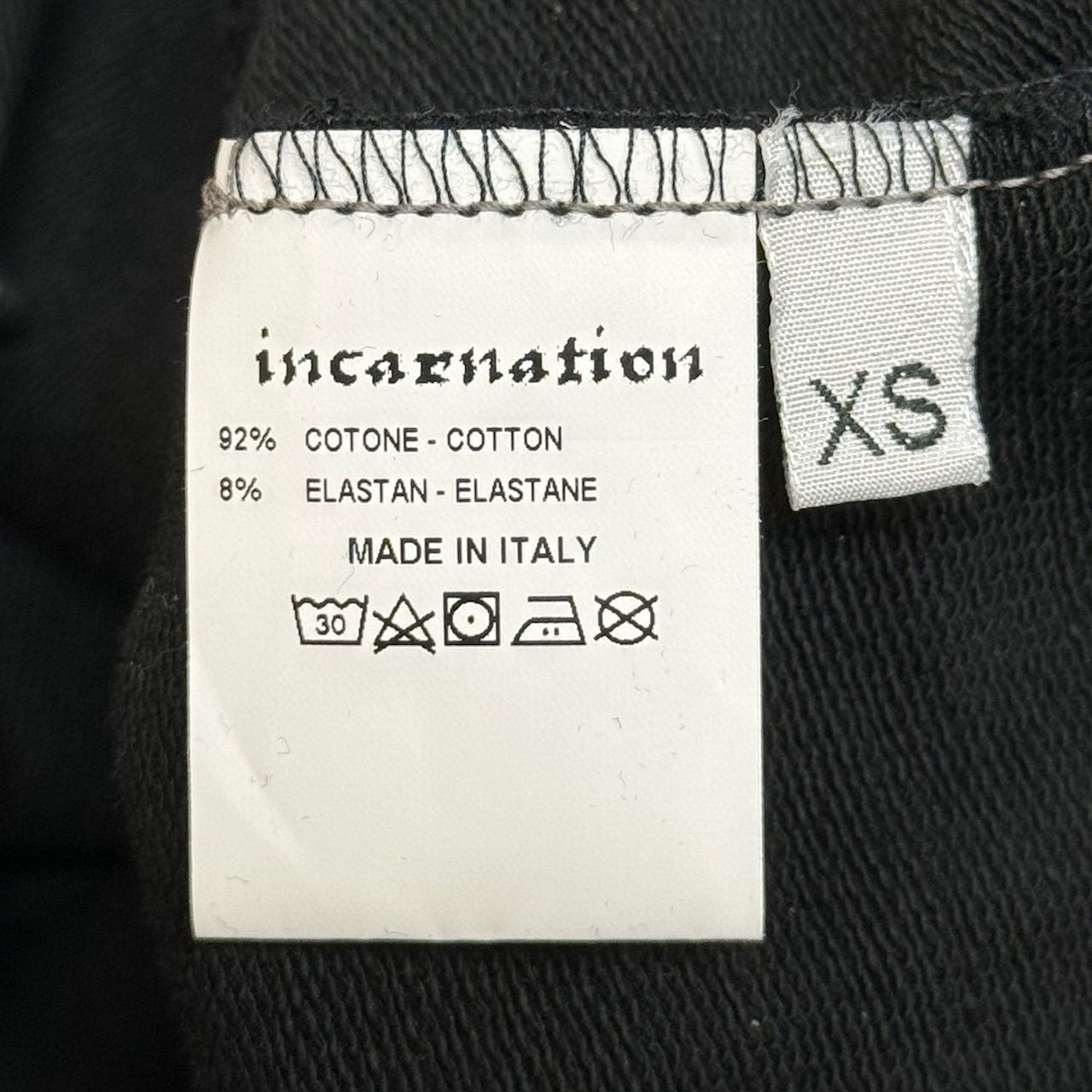 未使用品 incarnation CUT & SAWN DARTS SHOULDER JC-1 LONG SLEEVE 