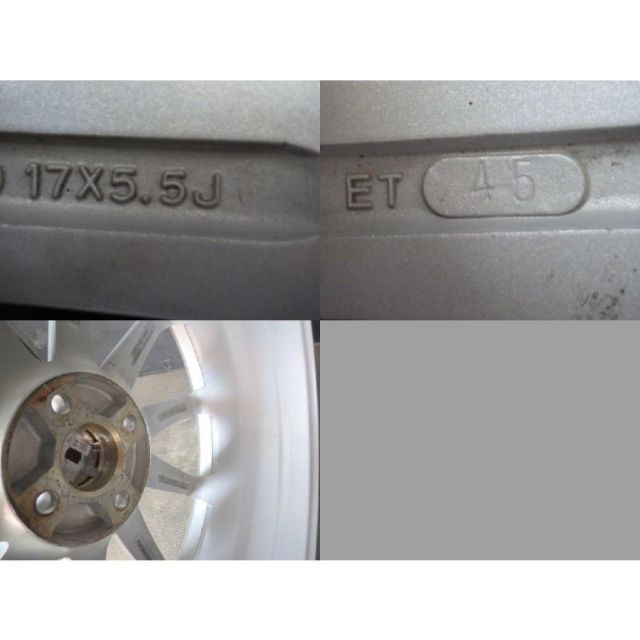1428】◇LEXANI CSS J101◇17x5.5J 4穴 PCD100 +45◇4本 【公式通販】