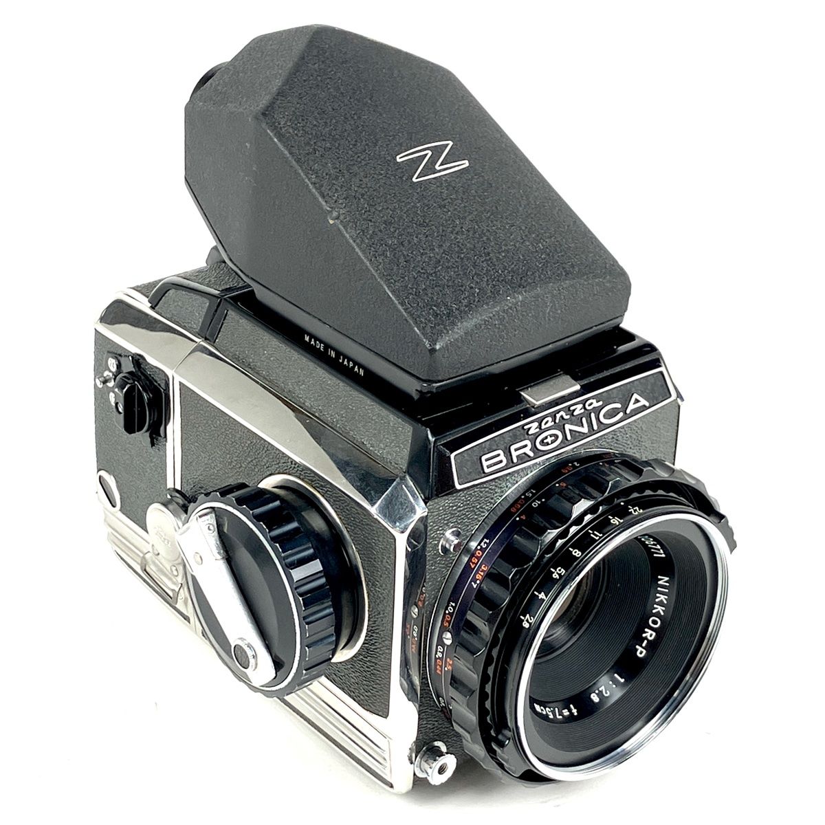 ゼンザブロニカ Zenza Bronica S2 + NIKKOR-P 7.5cm F2.8 中判カメラ 【中古】 - メルカリ