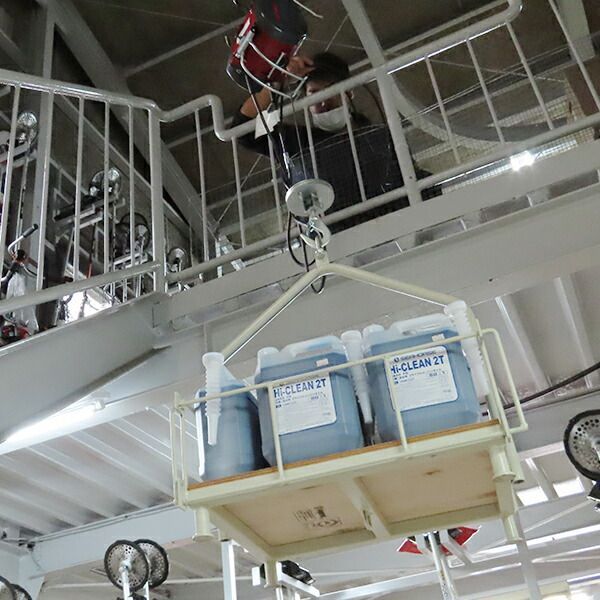 吊カゴ本体 シャックル付き