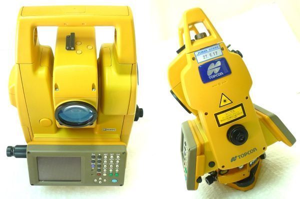 定価197万円 TOPCON トプコン パルス ノンプリズム トータルステーション GPT-7005 バッテリー充電器 測量測定校正 取説  ハードケース 現状 - メルカリ