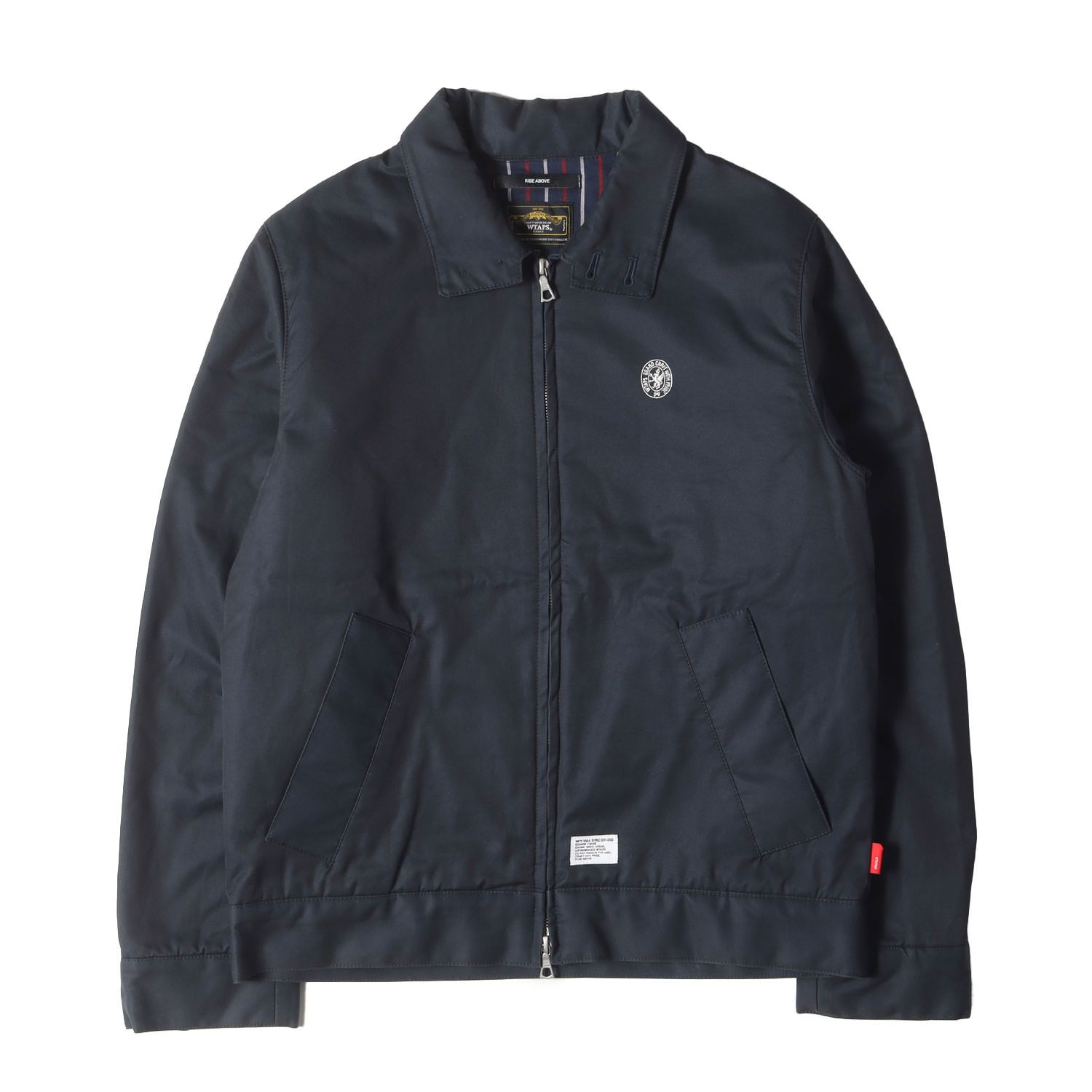 WTAPS ダブルタップス ジャケット サイズ:M 裏地ストライプ ハリントン 