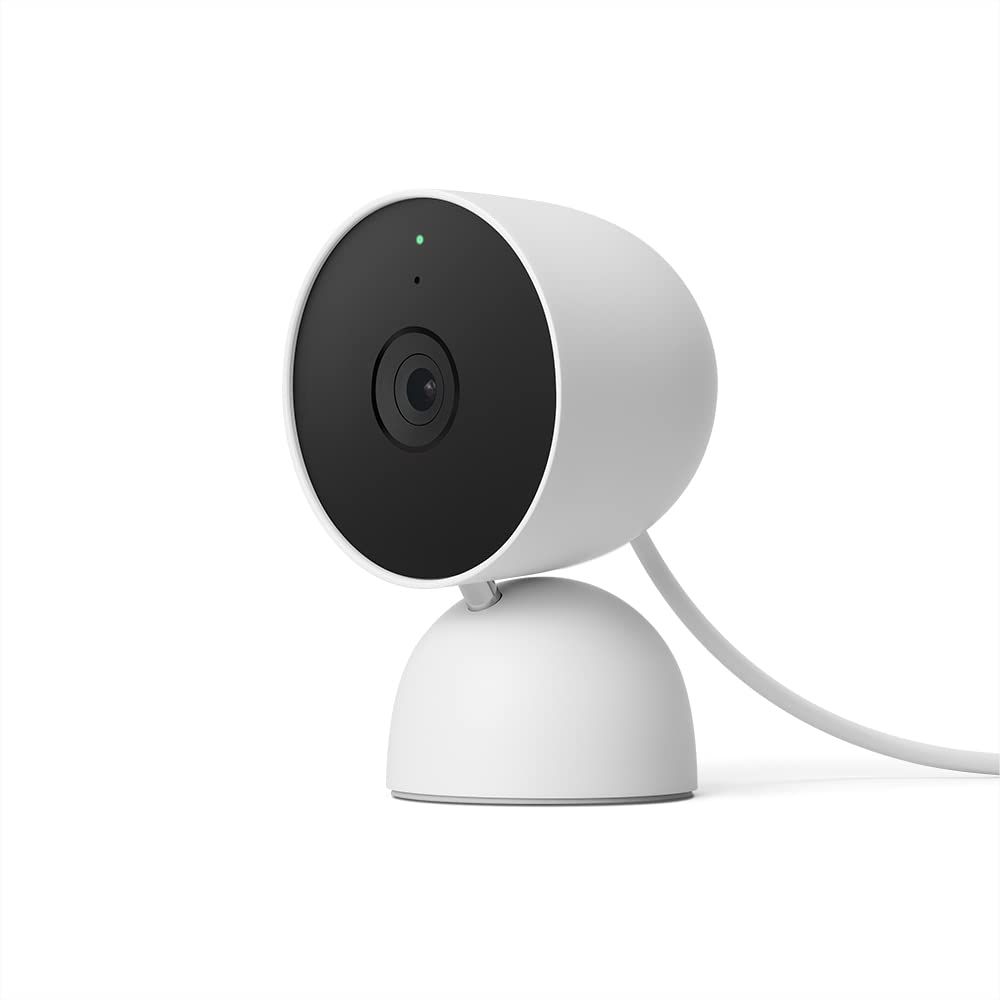 Google Nest Cam 屋内用 電源アダプター式 GA 01998 JP ホワイト ネストカム 1080 p