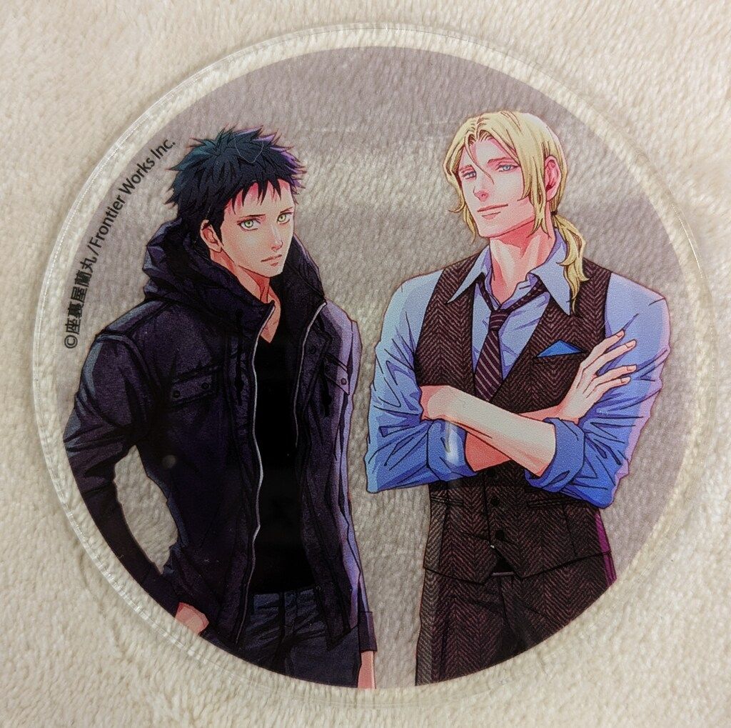 アニメイトカフェ Gratte 座裏屋蘭丸 ⑩アクリルコースター