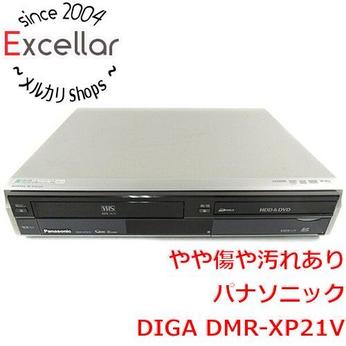 [bn:5] Panasonic　HDD内蔵VHS一体型DVDレコーダー　DMR-XP21V-S　リモコンなし