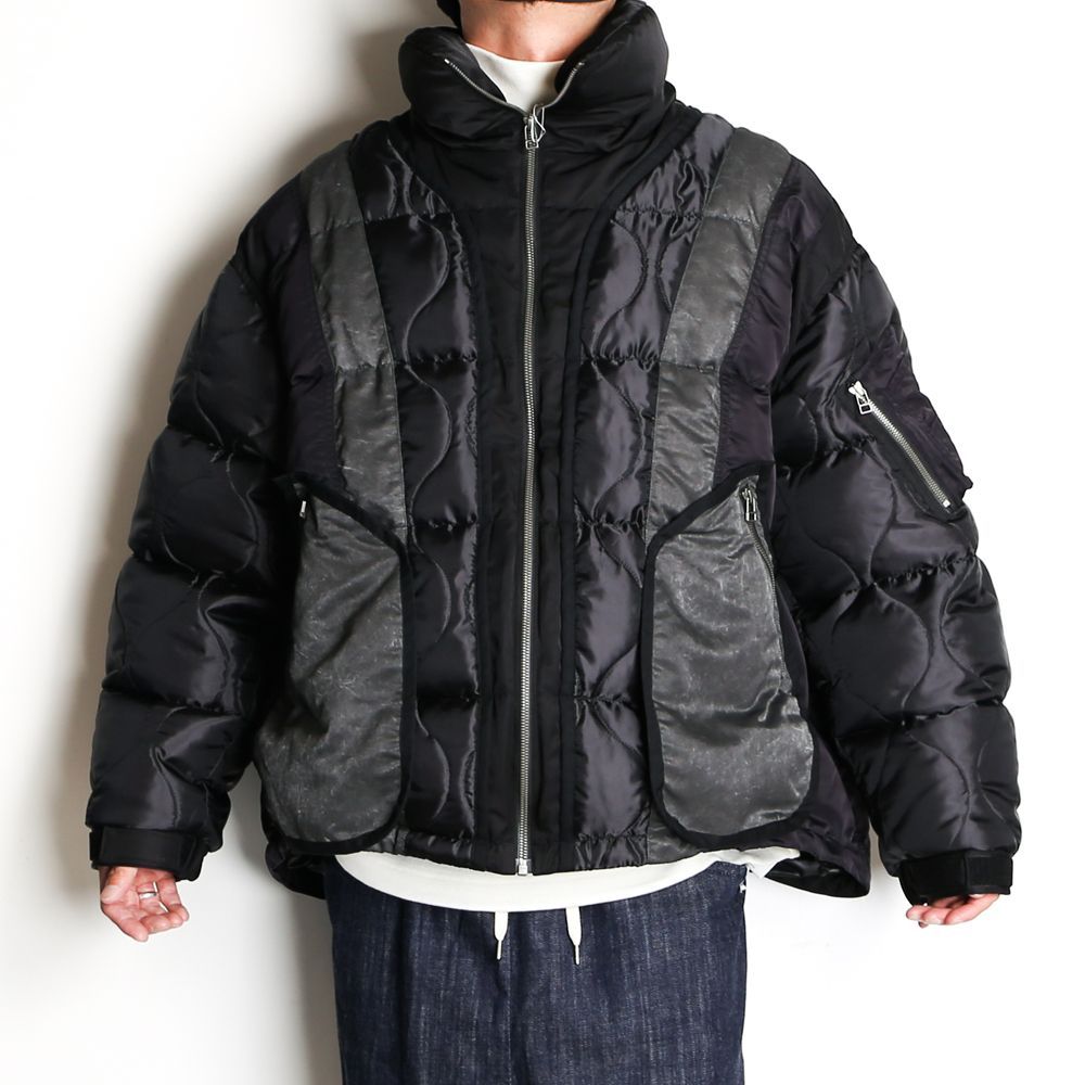 FACETASM/ファセッタズム】QUILTED DOWN JACKET / ダウンジャケット