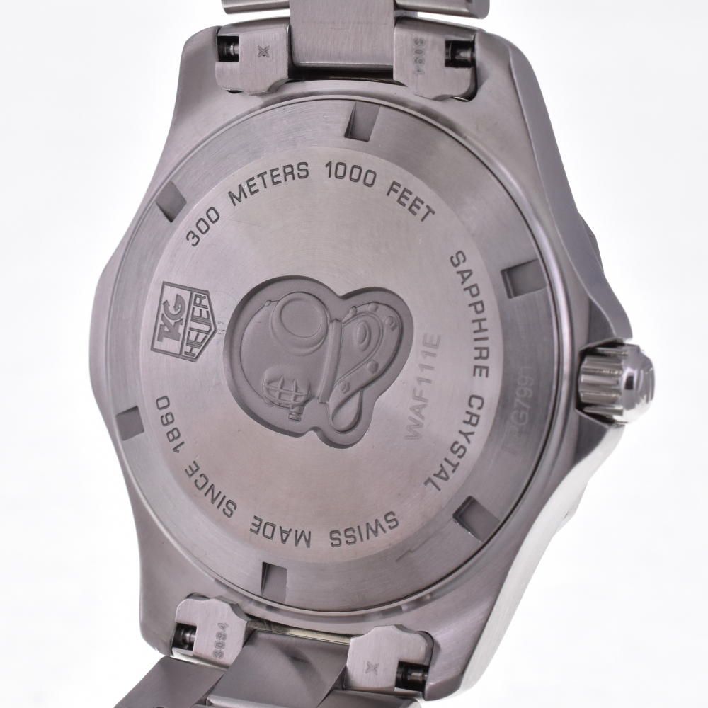 【美品 OH済み】タグホイヤー WAF111E アクアレーサー デイト TAG HEUER 【TAG HEUER】タグホイヤー アクアレーサー WAF111E