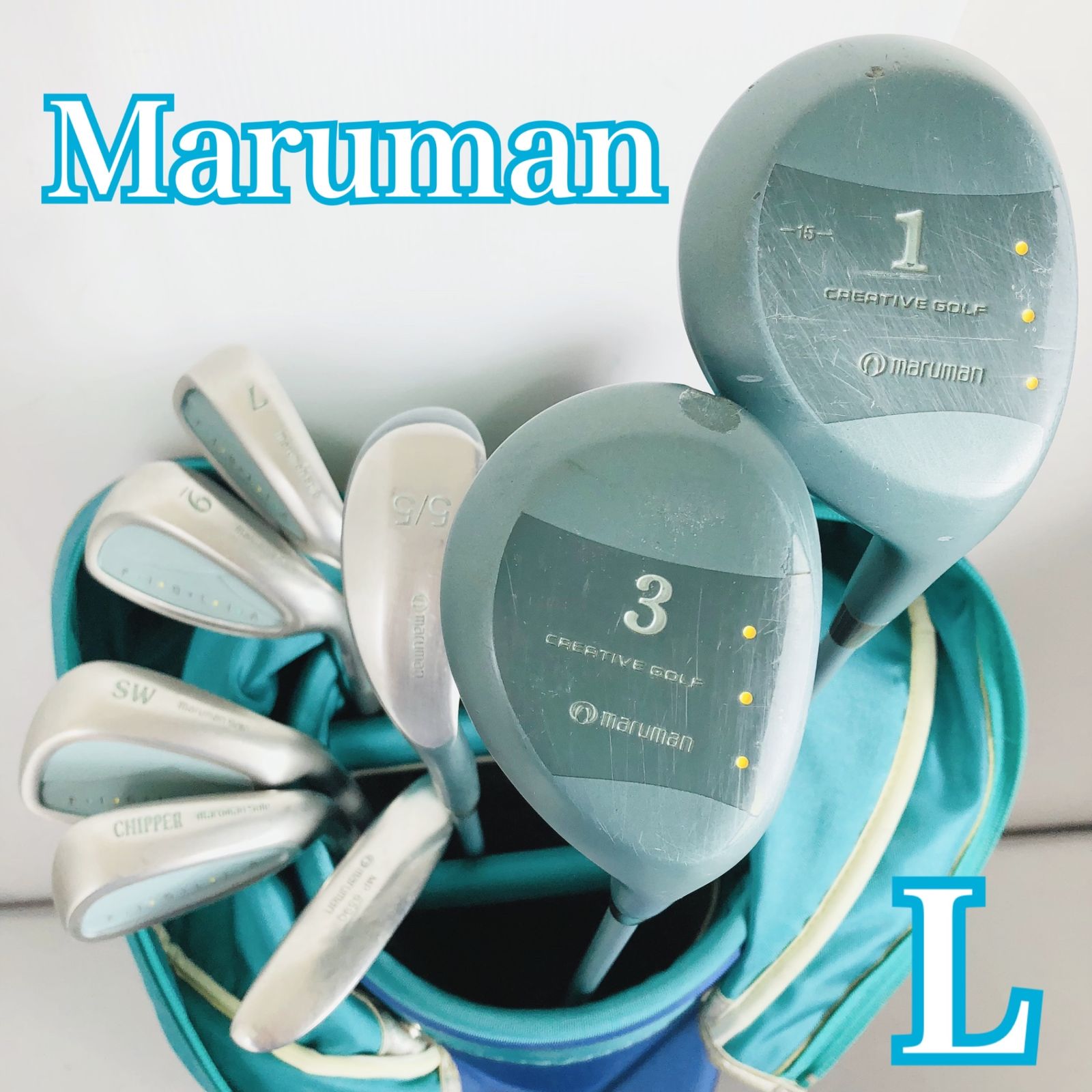 レディース Maruman マルマン ゴルフ クラブ セット 初心者 入門