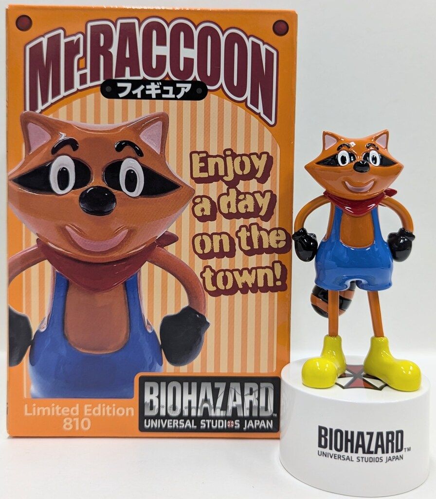 ユニバーサルスタジオジャパン Ｍｒ.RACCOONフィギュア