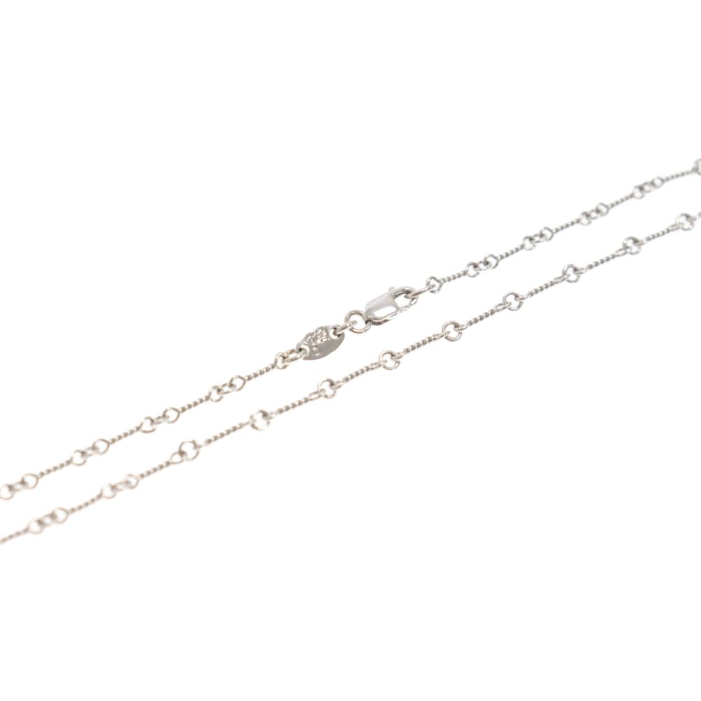 CHROME HEARTS (クロムハーツ) 18KWG NECKCHAIN T/ツイストチェーン 