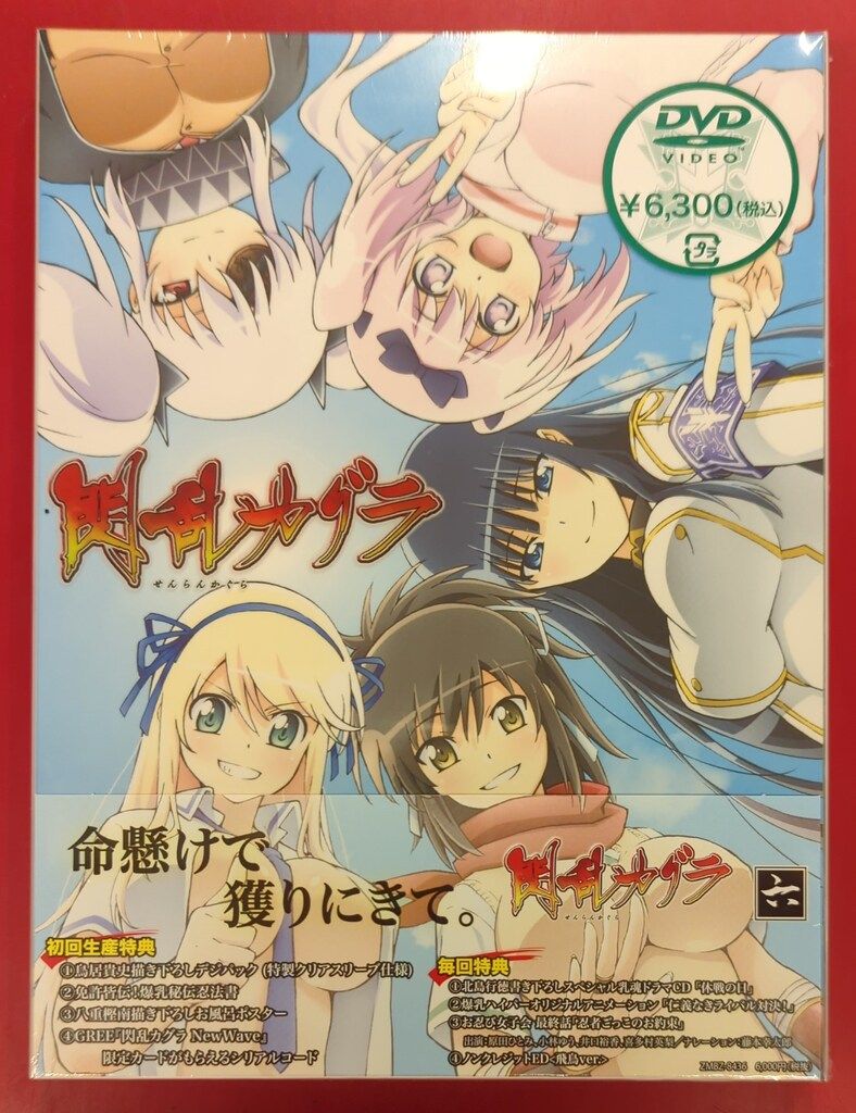 新品未開封　ふらいんぐうぃっち DVD　全6巻セット　初回限定版 新品未開封 ふらいんぐうぃっち DVD 全6巻セット 初回限定版