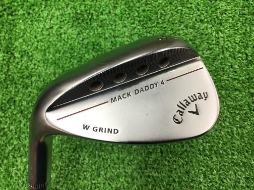 中古】 キャロウェイ MACK DADDY 4 クロムメッキ 54°/12°W レフティ 