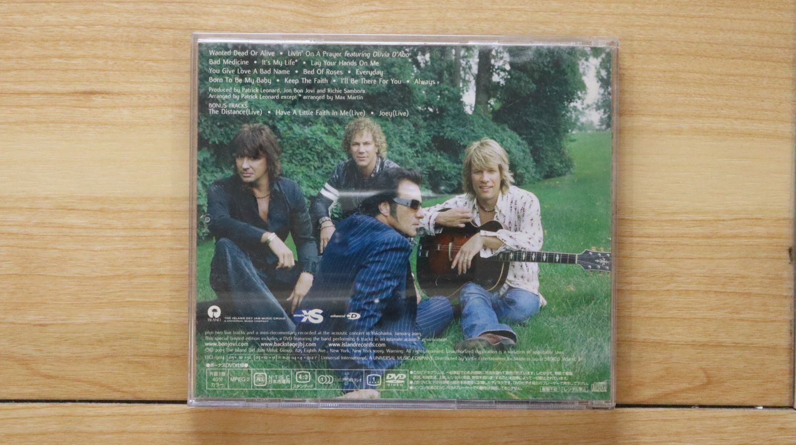 BON JOVIボン・ジョヴィ サイン付きCD 国内盤CD☆ボン・ジョヴィ/Bon Jovi□ ディス・レフト