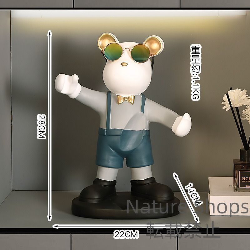新品未使用】クマ ベア 熊 動物 ワイン置き ボトルホルダー