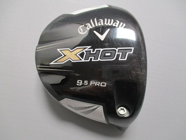 通販限定■ ドライバー キャロウェイ X HOT PRO/ヘッドのみ・カバー、レンチなし//9.5[083456]