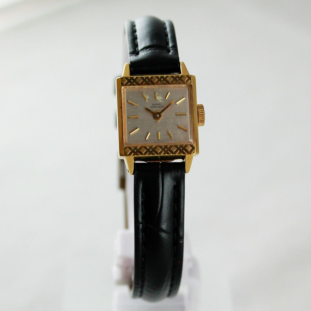 ジラールペルゴ GIRARD PERREGAUX クォーツ 中古 レディース ジラール・ペルゴ（GIRARD-PERREGAUX） ヴィンテージ 腕時計 18金 K18