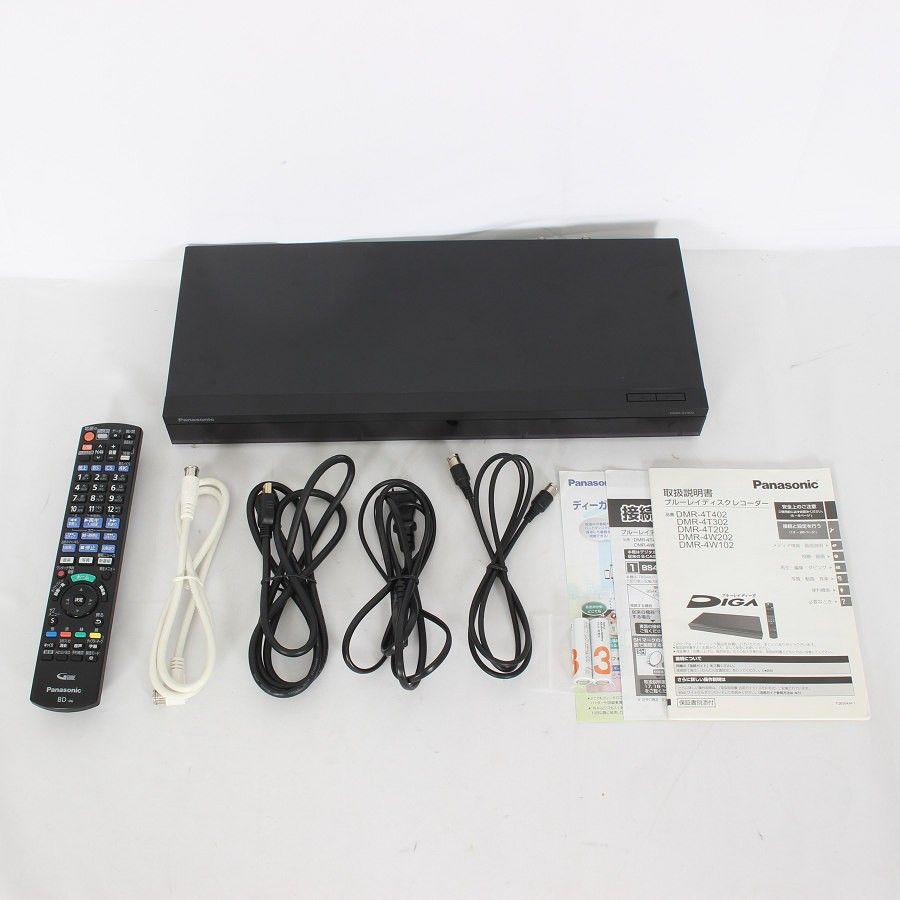パナソニック 4Kディーガ DMR-4T302 4Kチューナー内蔵 3TB