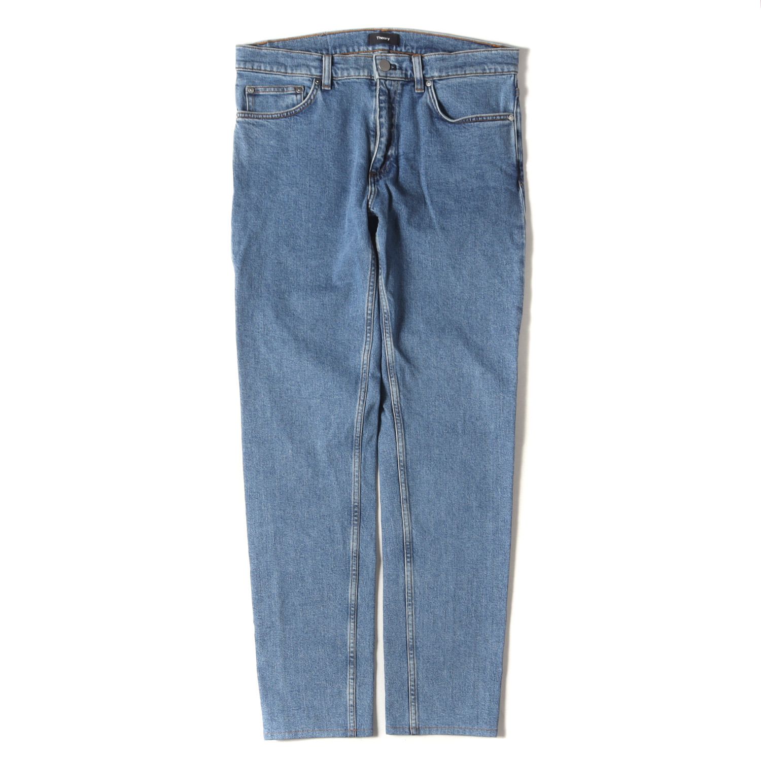 Theory セオリー パンツ サイズ:32 23SS ストレッチ スリムフィット デニムパンツ Beryl Denim Slim Fit DNM  ジッパーフライ ベリル インディゴ ボトムス ジーンズ ジーパン【メンズ】 - メルカリ