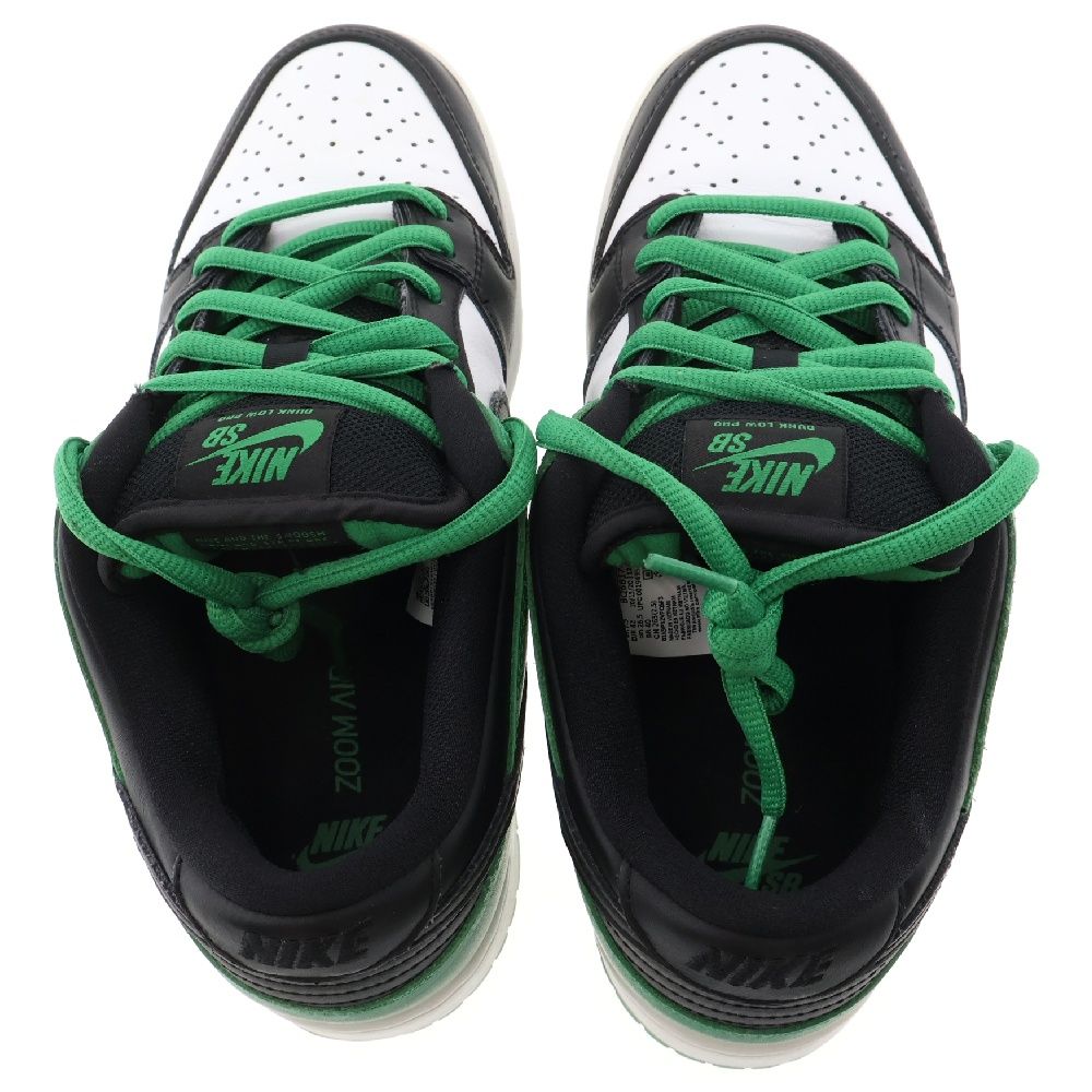 NIKE SB (ナイキエスビー) DUNK LOW PRO Classic Green ダンク ロー クラシック グリーン ローカットスニーカー  グリーン/ブラック US8.5/26.5cm BQ6817-302 - メルカリ